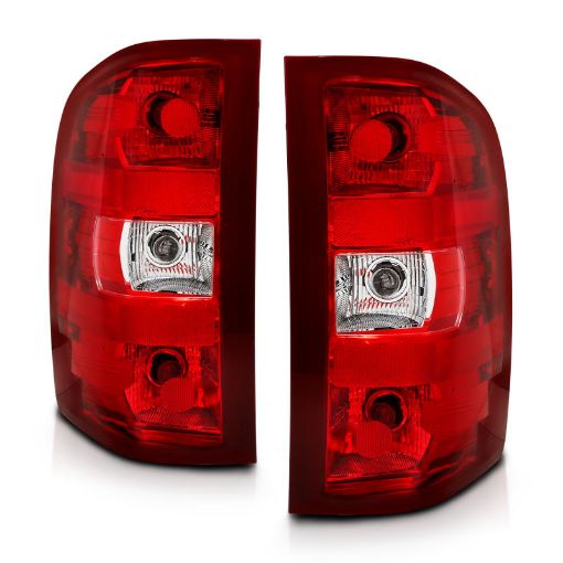 Picture of ANZO 2007 - 2013 Chevy Silverado Taillight RedClear Lens (OE Replacement)