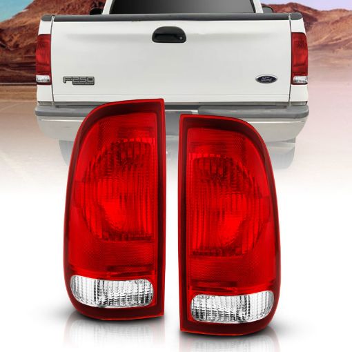 Picture of ANZO 1997 - 2003 Ford F - 150 Taillight RedClear Lens (OE Replacement)