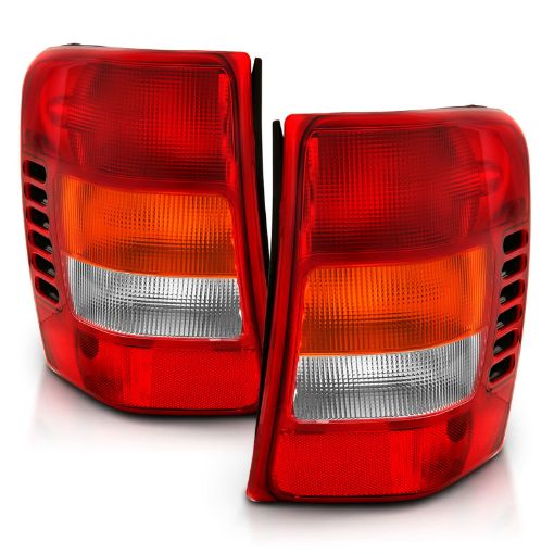 Picture of ANZO 1999 - 2004 Jeep Grand Cherokee Taillight RedClear Lens (OE Replacement)