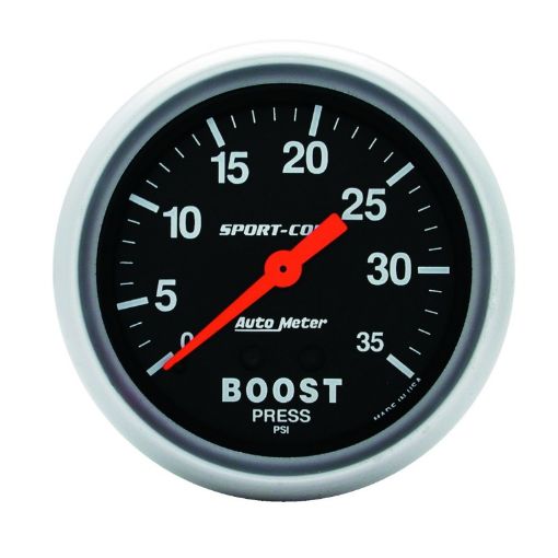 Picture of Autometer Sport - Comp 66.7mm 0 - 35 PSI Mechanical Boost Gauge