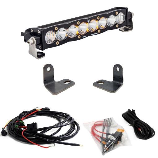 Picture of Baja Designs 16 - 18 Polaris RZR Turbo XP S8 Series 10in Light Bar Kit