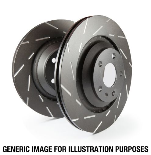 Picture of EBC 84 - 92 Rover Mini 1.0 USR Slotted Front Rotors