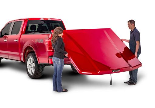 Picture of UnderCover 16 - 18 Toyota Tacoma 6ft Elite LX Bed Cover - Blue Effect (Req Factory Deck Rails)