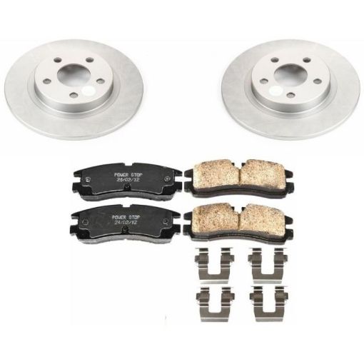 Picture of Power Stop 98 - 02 Cadillac Seville Rear Z17 Evolution Geomet Coated Brake Kit
