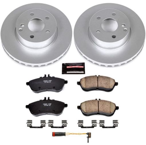 Picture of Power Stop 12 - 15 Mercedes - Benz C250 Front Z23 Evolution Sport Coated Brake Kit