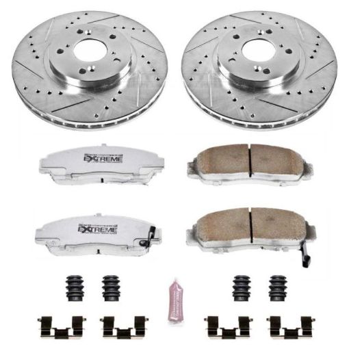 Picture of Power Stop 01 - 03 Acura CL Front Z26 Street Warrior Brake Kit