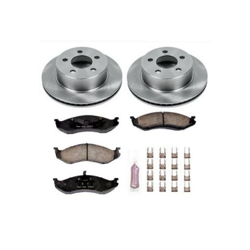 Picture of Power Stop 99 - 01 Jeep Cherokee Front Autospecialty Brake Kit