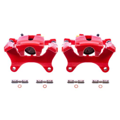 Picture of Power Stop 15 - 17 Ford F - 150 Rear Red Calipers wBrackets - Pair