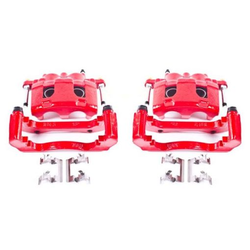 Picture of Power Stop 06 - 11 Buick Lucerne Front Red Calipers wBrackets - Pair