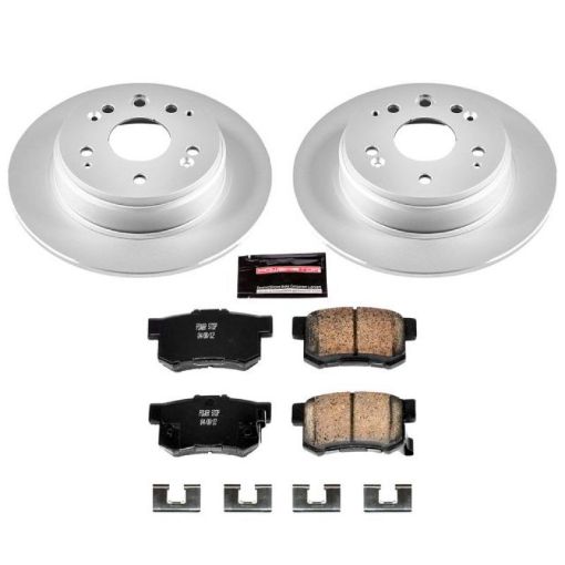 Picture of Power Stop 99 - 03 Acura TL Rear Z17 Evolution Geomet Coated Brake Kit