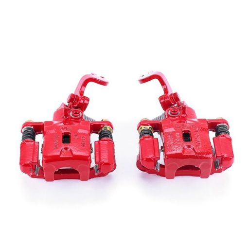 Picture of Power Stop 05 - 06 Hyundai Elantra Rear Red Calipers wBrackets - Pair