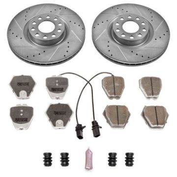 Picture of Power Stop 00 - 04 Audi A6 Quattro Front Z26 Street Warrior Brake Kit