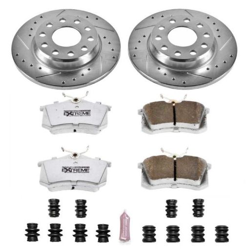 Picture of Power Stop 02 - 05 Audi A4 Rear Z26 Street Warrior Brake Kit