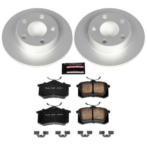 Picture of Power Stop 99 - 04 Audi A6 Quattro Rear Z23 Evolution Sport Coated Brake Kit