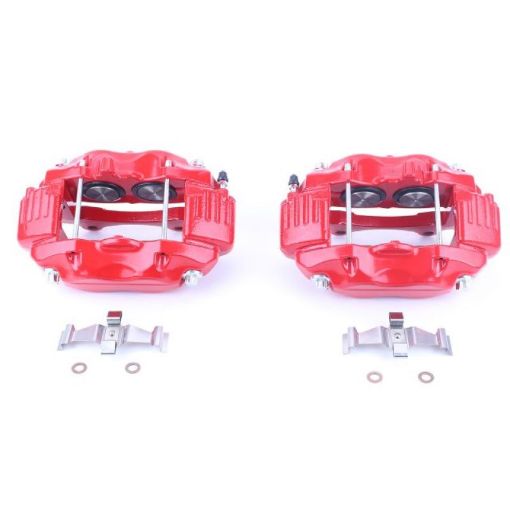 Picture of Power Stop 05 - 10 Chrysler 300 Front Red Calipers wo Brackets - Pair