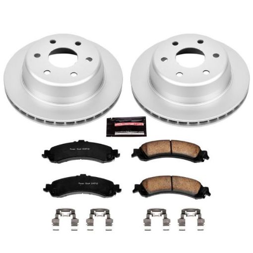 Picture of Power Stop 02 - 06 Cadillac Escalade Rear Z17 Evolution Geomet Coated Brake Kit