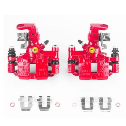 Picture of Power Stop 03 - 05 Buick Park Avenue Rear Red Calipers wBrackets - Pair