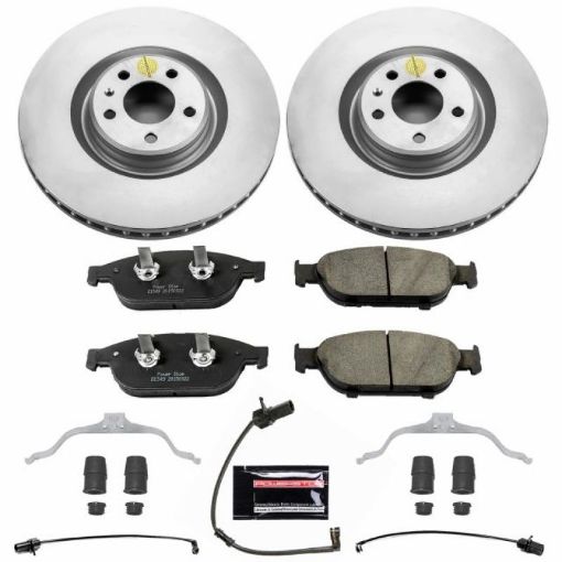 Picture of Power Stop 12 - 16 Audi A6 Quattro Front Z23 Evolution Sport Coated Brake Kit
