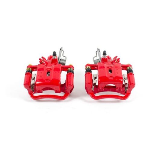 Picture of Power Stop 2001 Infiniti I30 Rear Red Calipers wBrackets - Pair