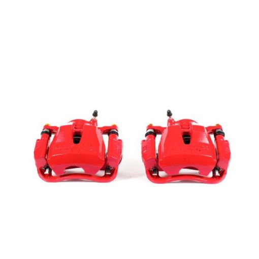 Picture of Power Stop 09 - 10 Pontiac Vibe Front Red Calipers wBrackets - Pair