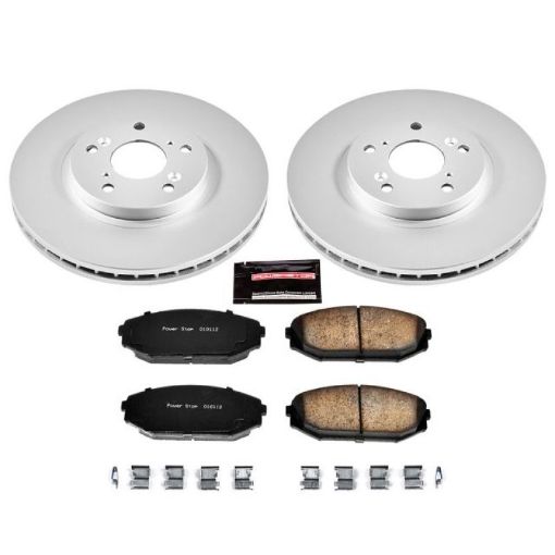 Picture of Power Stop 01 - 02 Acura MDX Front Z17 Evolution Geomet Coated Brake Kit