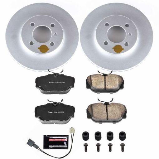 Picture of Power Stop 91 - 92 BMW 318i Front Z23 Evolution Sport Coated Brake Kit