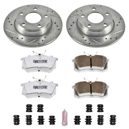 Picture of Power Stop 01 - 05 Audi Allroad Quattro Rear Z26 Street Warrior Brake Kit