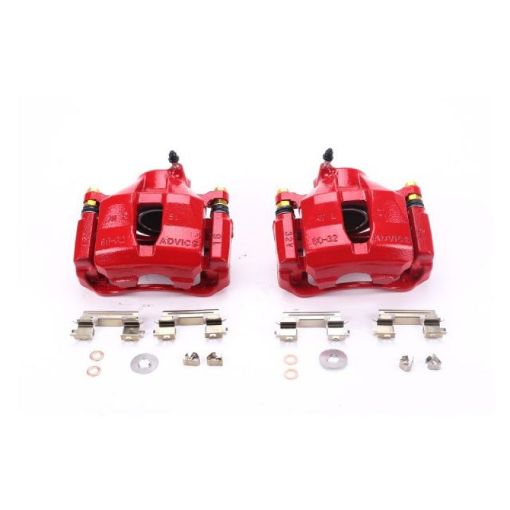 Picture of Power Stop 2006 Lexus GS300 Front Red Calipers wBrackets - Pair