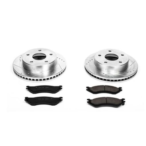 Picture of Power Stop 00 - 01 Dodge Ram 1500 Front Z23 Evolution Sport Brake Kit