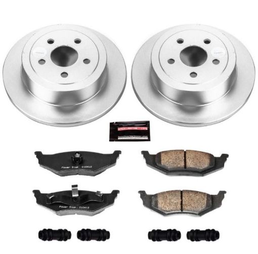 Picture of Power Stop 95 - 00 Chrysler Cirrus Rear Z17 Evolution Geomet Coated Brake Kit