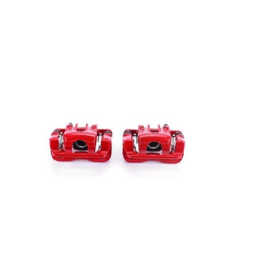 Picture of Power Stop 05 - 09 Hyundai Tucson Rear Red Calipers wBrackets - Pair