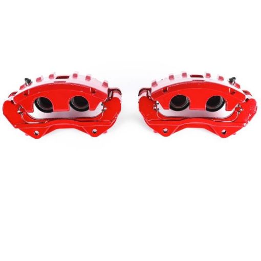 Picture of Power Stop 06 - 07 Cadillac CTS Front Red Calipers wBrackets - Pair