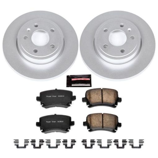 Picture of Power Stop 05 - 09 Audi A4 Rear Z23 Evolution Sport Coated Brake Kit