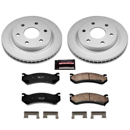 Picture of Power Stop 02 - 06 Cadillac Escalade Front Z17 Evolution Geomet Coated Brake Kit