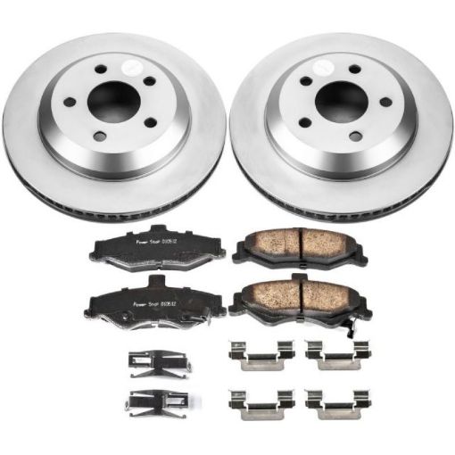Picture of Power Stop 98 - 02 Chevrolet Camaro Rear Z17 Evolution Geomet Coated Brake Kit