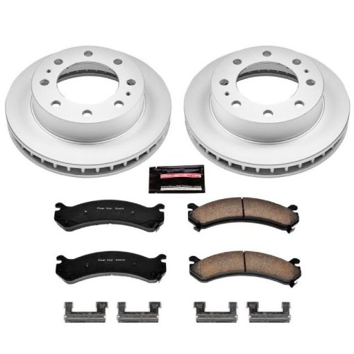 Picture of Power Stop 00 - 05 Cadillac DeVille Front Z17 Evolution Geomet Coated Brake Kit