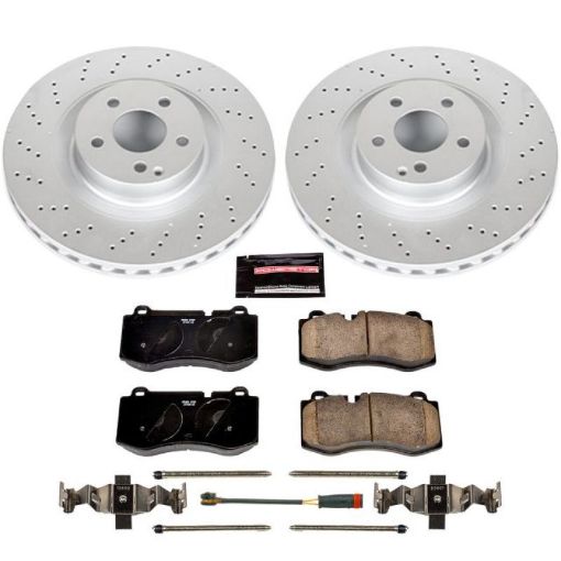 Picture of Power Stop 09 - 14 Mercedes - Benz CL550 Front Z23 Evolution Sport Coated Brake Kit