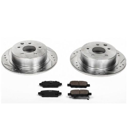 Picture of Power Stop 02 - 06 Nissan Altima Rear Z23 Evolution Sport Brake Kit