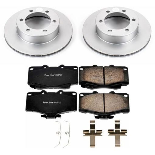 Picture of Power Stop 95 - 02 Toyota 4Runner Front Z17 Evolution Geomet Coated Brake Kit