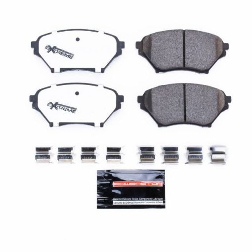 Picture of Power Stop 01 - 05 Mazda Miata Front Z26 Extreme Street Brake Pads wHardware