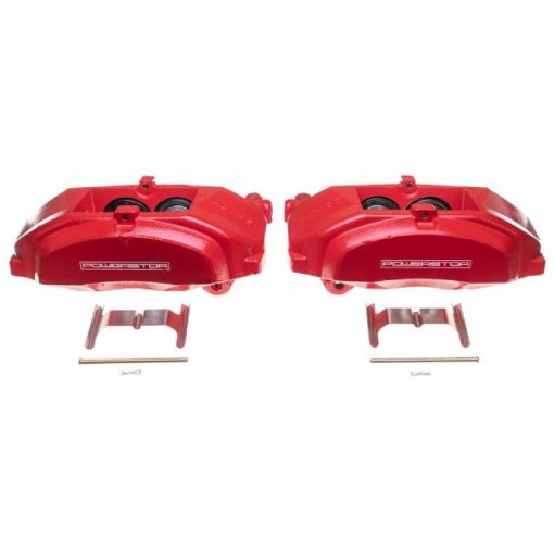 Picture of Power Stop 16 - 17 Lexus GS200t Front Red Calipers wo Brackets - Pair