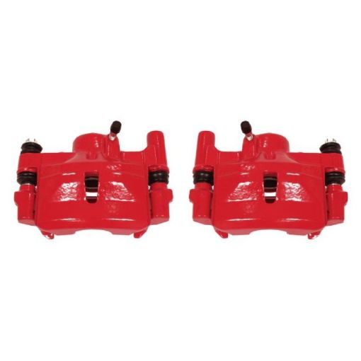 Picture of Power Stop 90 - 91 Lexus ES250 Rear Red Calipers wBrackets - Pair