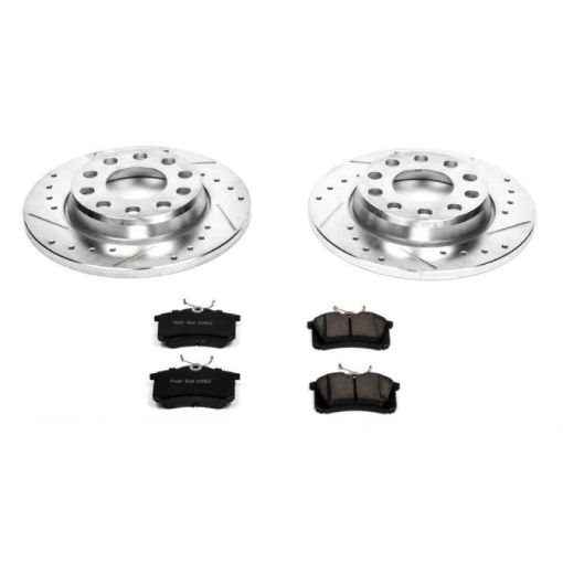 Picture of Power Stop 02 - 05 Audi A4 Rear Z23 Evolution Sport Brake Kit