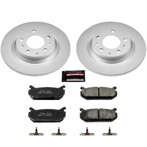 Picture of Power Stop 98 - 02 Mazda 626 Rear Z17 Evolution Geomet Coated Brake Kit