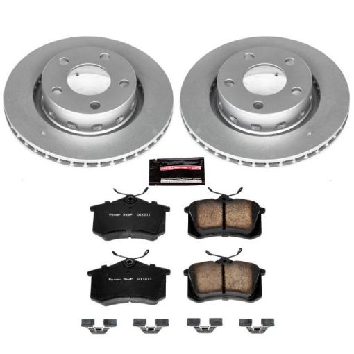 Picture of Power Stop 00 - 04 Audi A6 Quattro Rear Z23 Evolution Sport Coated Brake Kit