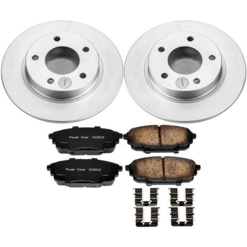 Picture of Power Stop 01 - 03 Mazda Protege Rear Z17 Evolution Geomet Coated Brake Kit