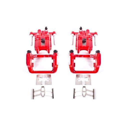 Picture of Power Stop 01 - 03 Acura CL Rear Red Calipers wBrackets - Pair