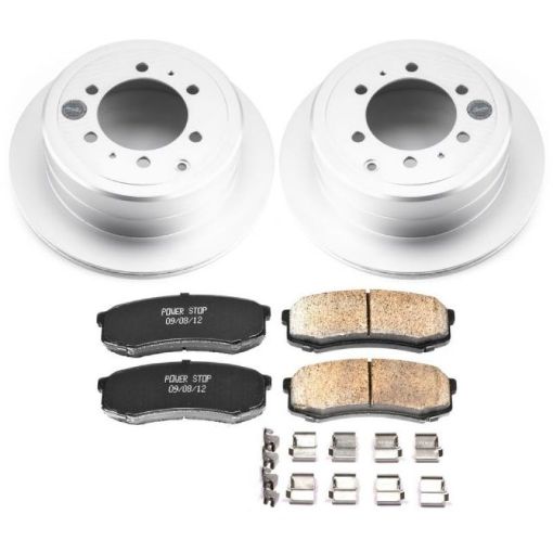 Picture of Power Stop 96 - 97 Lexus LX450 Rear Z17 Evolution Geomet Coated Brake Kit