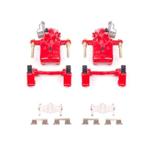 Picture of Power Stop 96 - 01 Infiniti I30 Rear Red Calipers wBrackets - Pair