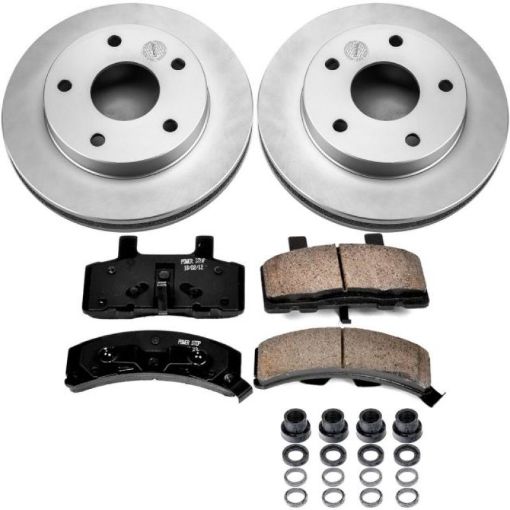 Picture of Power Stop 94 - 99 Dodge Ram 1500 Front Z17 Evolution Geomet Coated Brake Kit